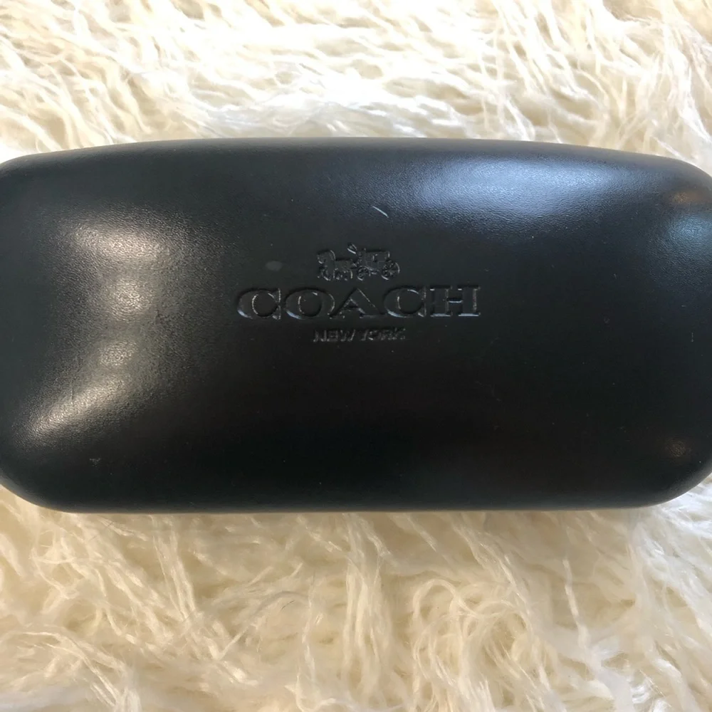 COACH SUNGLASSES/READING GLASSES CASE BLACK